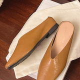 Nicoletta™ | Ballerina slip-on in pelle effetto
