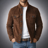 Marcella™ | Bomber in camoscio sintetico