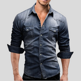 Varel | Camicia in denim dallo stile moderno