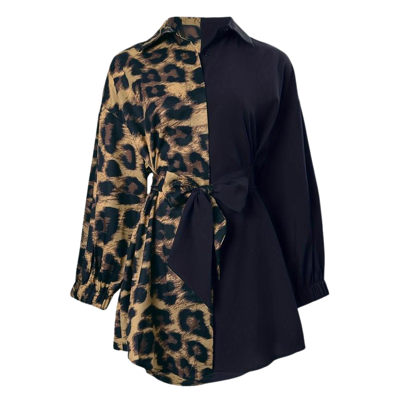 Abito A-line da Donna – Design Asimmetrico, Adatto per Uso Casual e Quotidiano