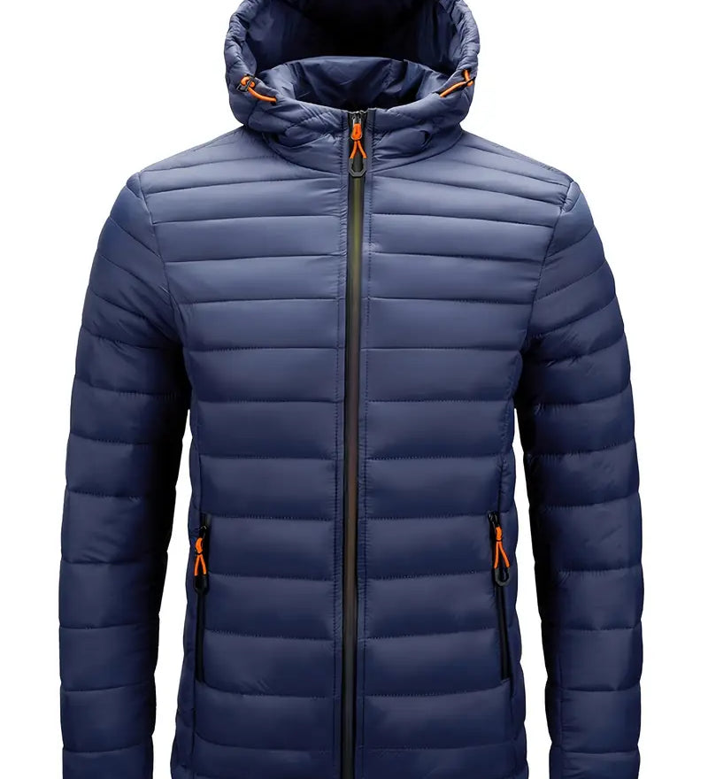 Carla™ | Piumino con cappuccio e zip frontale