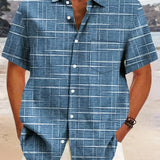 Varel | Camicia elegante a righe e quadri