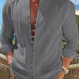 Varel | Camicia leggera in cotone a maniche lunghe