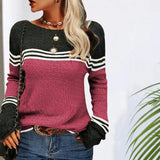 Donna - Maglia a righe - Stile classico
