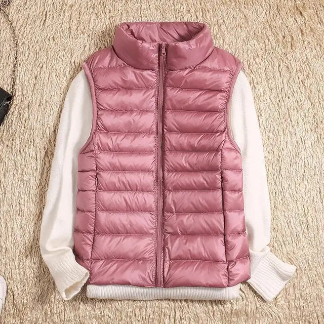 Gilet Slim Fit da Donna – Leggero, Adatto per Primavera e Autunno