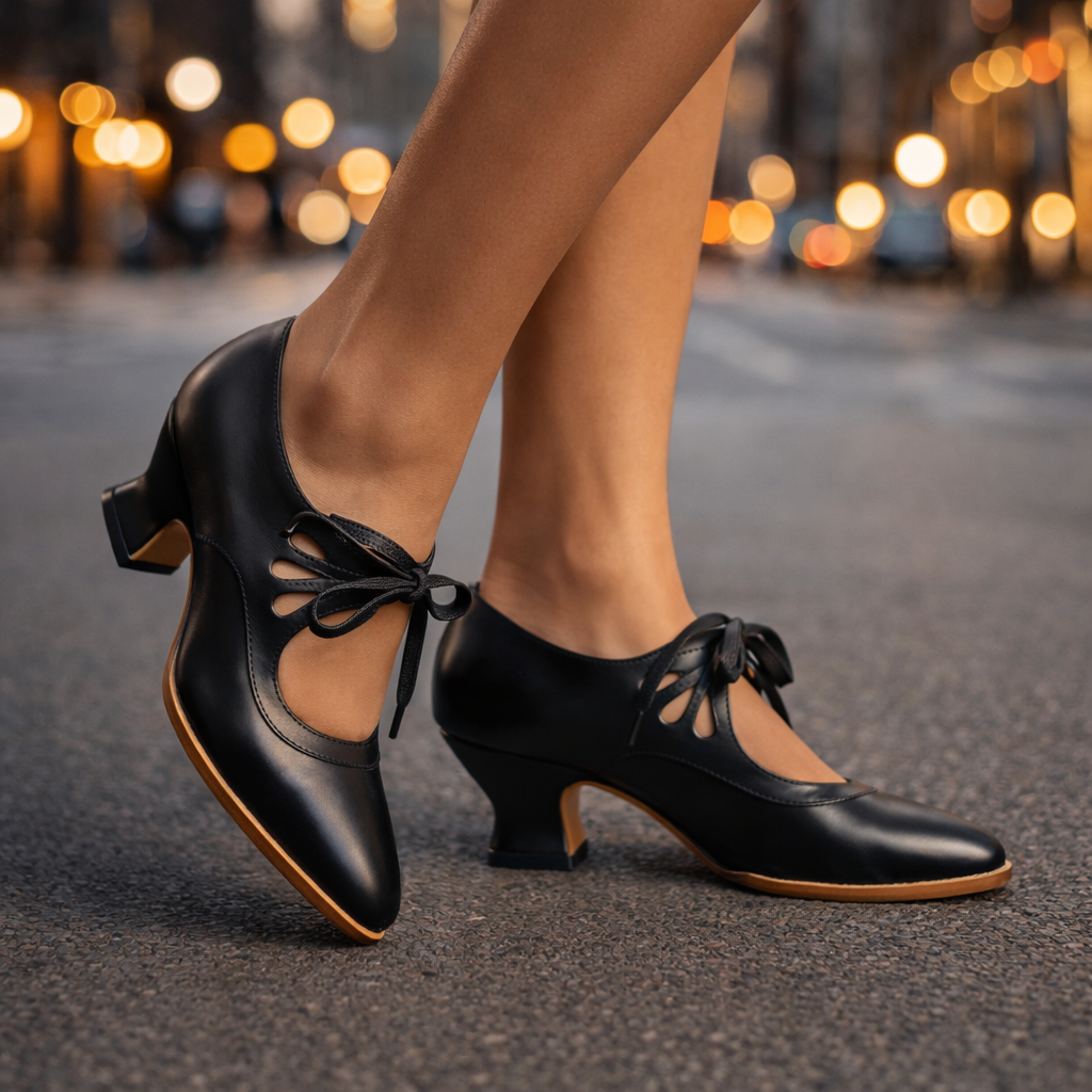Sara™ | Mary Jane con tacco scultoreo
