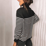 Donna - Maglia oversize - Colletto in piedi