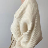 Varel | Pullover in maglia incrociata chic