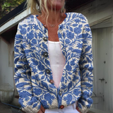 Cardigan Oversized Donna – Con Bottoni, Adatto per Primavera e Autunno