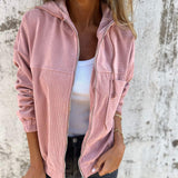 Donna - Elegante giacca di velluto a coste - Stile senza tempo