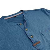 Varel | T-shirt elegante con scollo rotondo e tasca