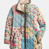 Martina™ | Giacca trapuntata patchwork floreale