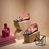 Livia™ | Ballerina con cinturino rigato