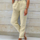 Pantaloni Donna a Vita Alta – Slim Fit, Adatti per Uso Casual e Lavorativo