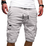 Pantaloni Cargo Slim Fit da Uomo – Con Tasche, Ideali per Uso Casual in Estate