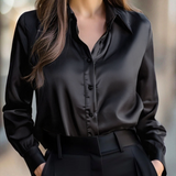 Blusa Donna Sottile – Con Maniche Lunghe, Adatta per Lavoro e Uso Quotidiano