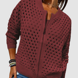 Cardigan Oversized Donna – Adatto per Primavera e Autunno, Con Bottoni e Vestibilità Casual