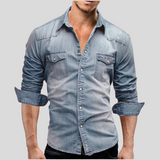 Varel | Camicia in denim dallo stile moderno