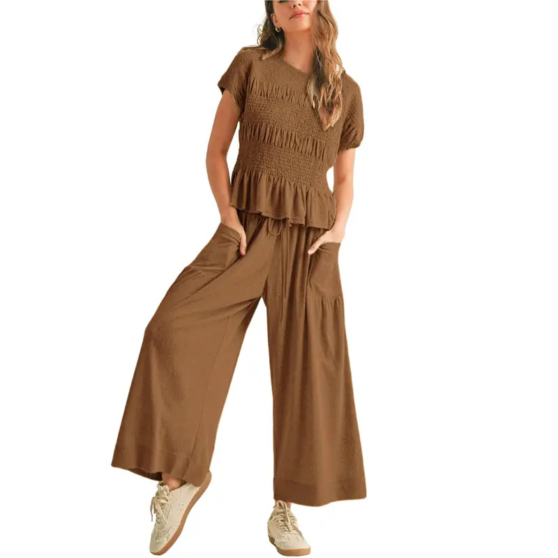 Set Oversized Donna – Con Vita Elastico, Adatto per Uso Casual e Quotidiano