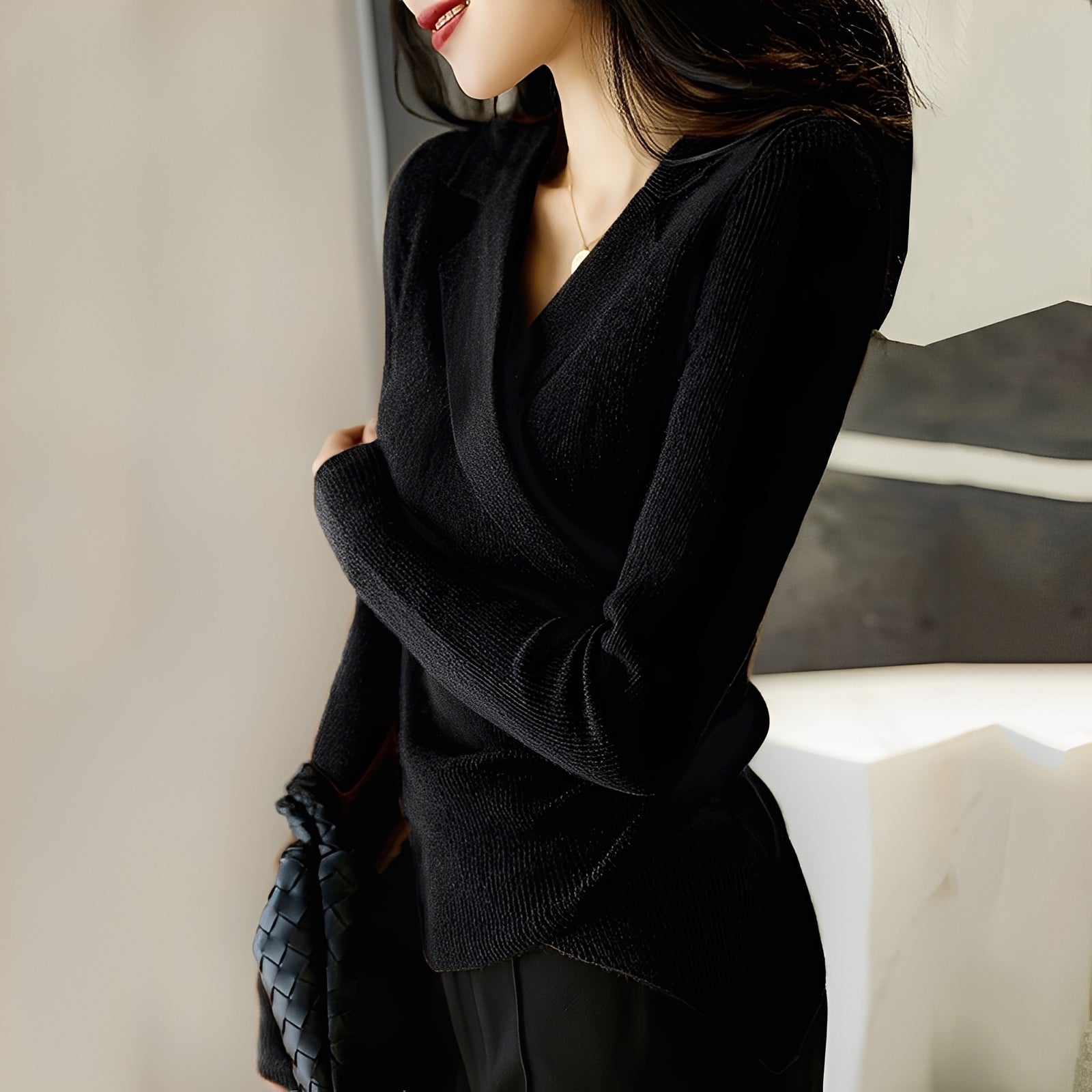 Donna - Maglia a maniche lunghe - Maglia alla moda