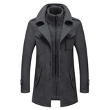 Aurora™ | Cappotto in lana con collo ampio