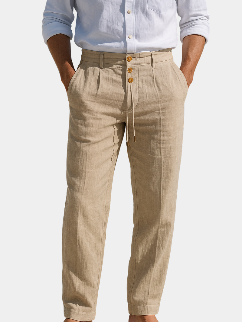 Varel | Pantaloni estivi leggeri in lino