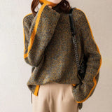 Maglione Elegante da Donna in Maglia Morbido e Caldo per Autunno e Inverno