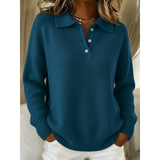 Marta™ | Maglione polo in maglia morbida