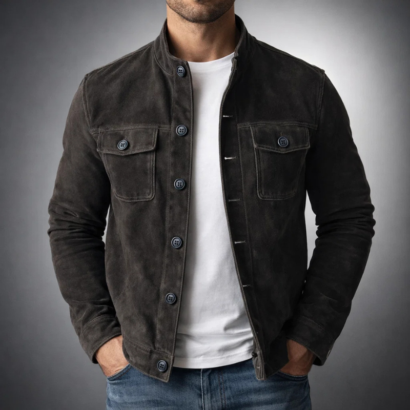 Marcella™ | Bomber in camoscio sintetico