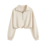 Maglione Slim Fit da Donna – Casual con Zip per Uso Quotidiano