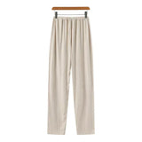 Varel | Pantaloni slim in lino