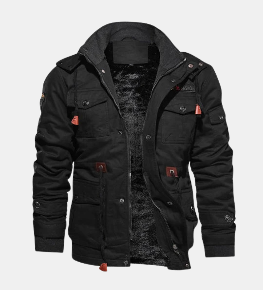 Marta™ | Giacca imbottita con zip frontale