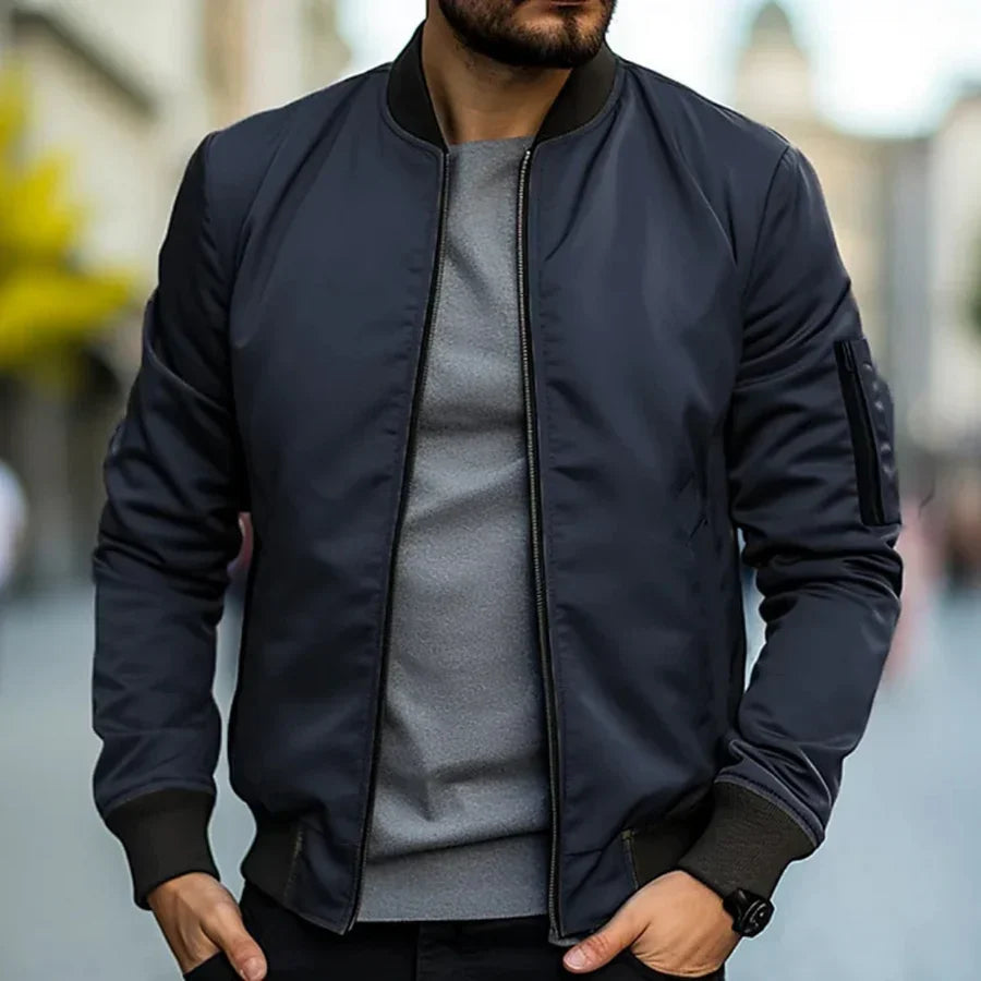 Valentina™ | Bomber leggero con zip frontale