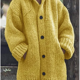 Gilet Oversized da Donna con Cappuccio – Adatto per Uso Casual e Autunnale