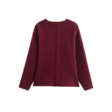 Cardigan Sagomato da Donna – Casual per Primavera e Autunno, con Bottoni e Zip