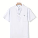 Varel | Camicia elegante a maniche corte