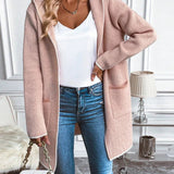 Cardigan lungo da donna con tasche - Elegante e morbido
