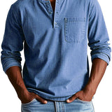 Varel | Camicia Vintage a Maniche Lunghe
