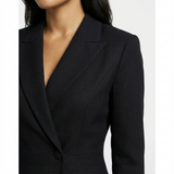 Abito Blazer Donna Sagomato – Con Dettaglio a Bottone, Adatto per Lavoro e Occasioni Formali