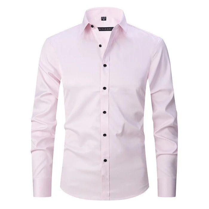 Camicia Slim Fit da Uomo – Antifreddo, Adatta per Lavoro e Uso Quotidiano
