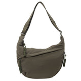 Alessia™ | Borsa a spalla in nylon con tasche zip
