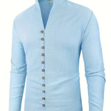 Varel | Camicia leggera in cotone a maniche lunghe