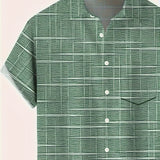 Varel | Camicia elegante a righe e quadri