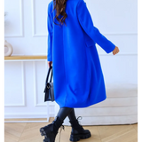 Trench lungo aderente da donna - Elegante e confortevole autunno inverno