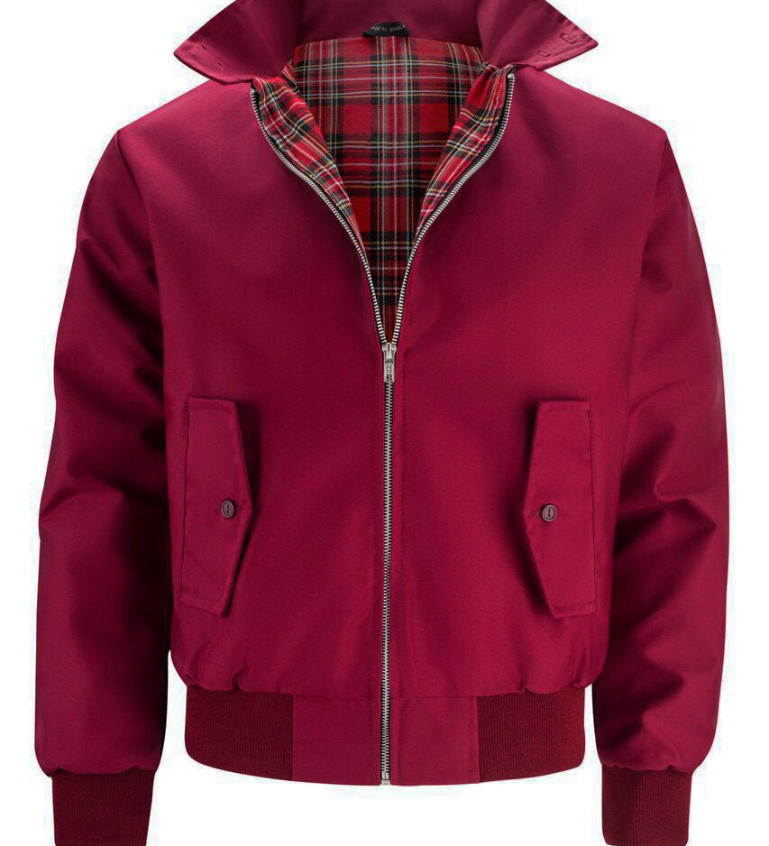 Rebecca™ | Giacca Harrington con fodera tartan