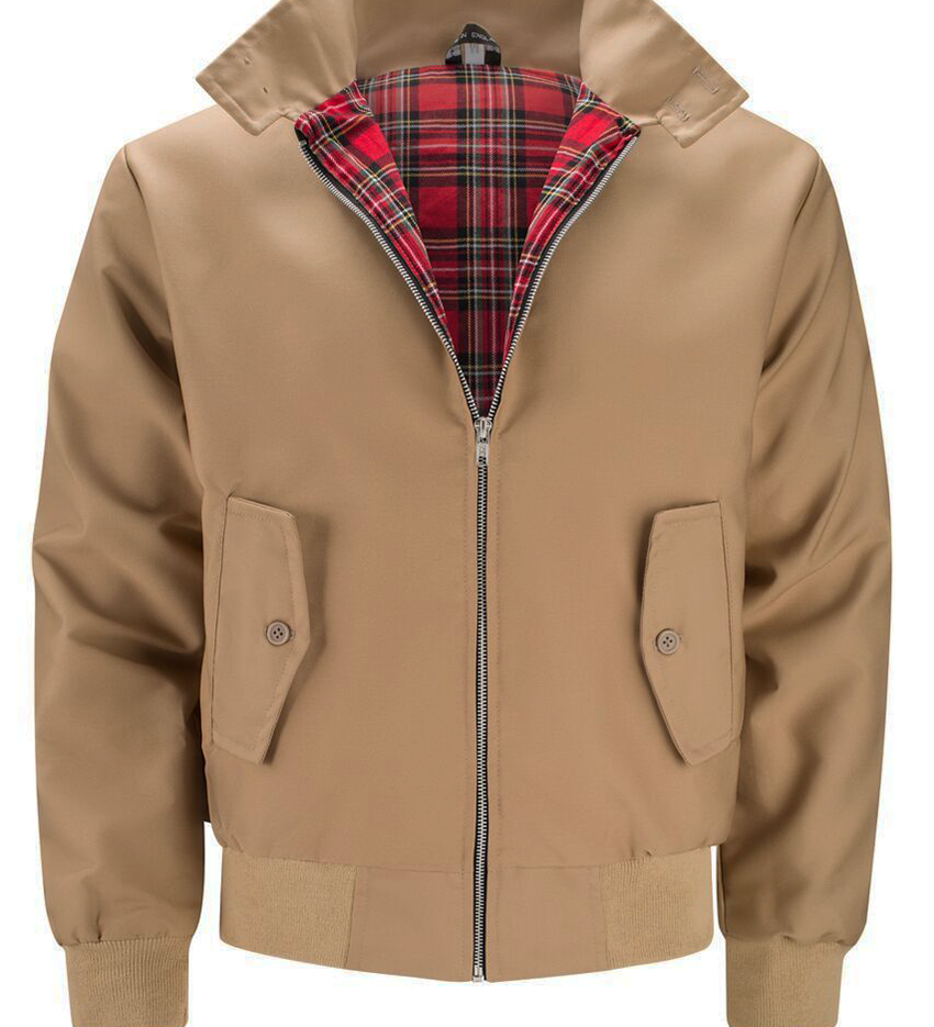 Rebecca™ | Giacca Harrington con fodera tartan