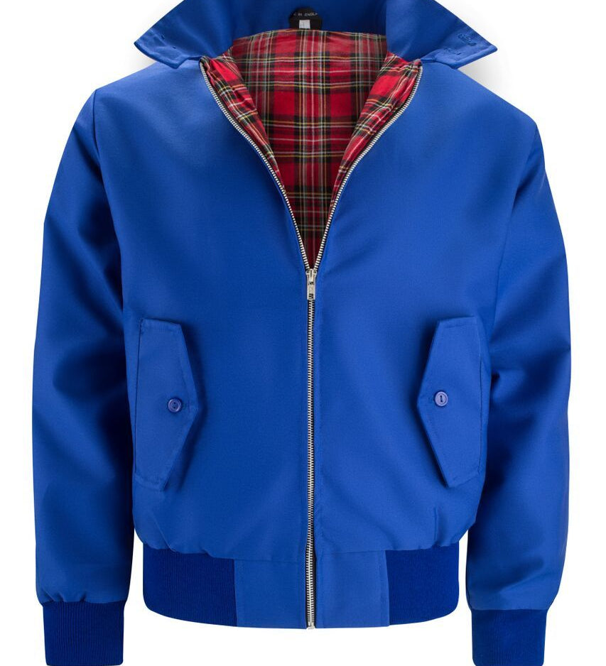 Rebecca™ | Giacca Harrington con fodera tartan