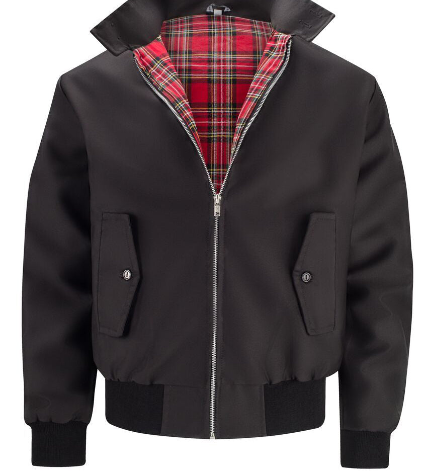 Rebecca™ | Giacca Harrington con fodera tartan