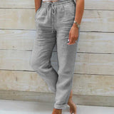 Pantaloni Donna a Vita Alta – Slim Fit, Adatti per Uso Casual e Lavorativo
