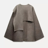 Donna - Elegante mantello caldo